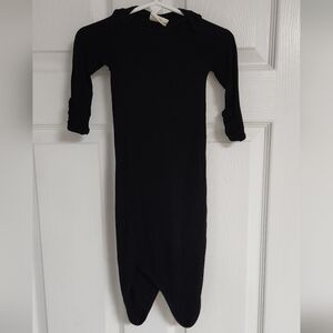 Cozy Black Kids Footie Pajamas
